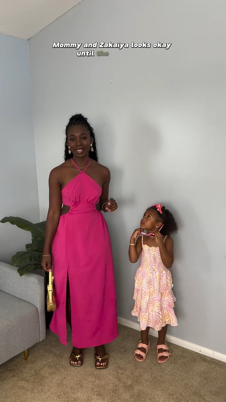 Mommy & Zakaiya outfit inspo ✨

Comment “SHOP” & I’ll DM you outfit details for both our outfits 💓

•
•
•
•
#fashiontravel #fashiontravelblogger #styleinspo #vacationmode #minivlog #lifeinjamaica #summeroutfit #outfitinspo #traveljamaica #visitjamaica #mommyandmeoutfit #mommyandmefashion #momandmini #girlmom #momandmevacation