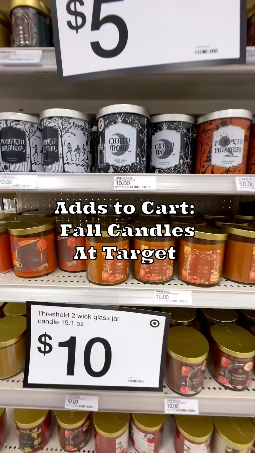 Immediately adds to cart: 2-wick and 1-wick Fall candles at Target $10 and under! Comes in multiple sizes and the perfect scents to bring in the Fall season! 

Fall • fall decor • fall candles • fall scents • fall decorations • pumpkin • pumpkins • pumpkin spice • pumpkin spice candles • fall candle • pumpkin candle • pumpkin spice candle

#LTKSeasonal #LTKHome #LTKSaleAlert