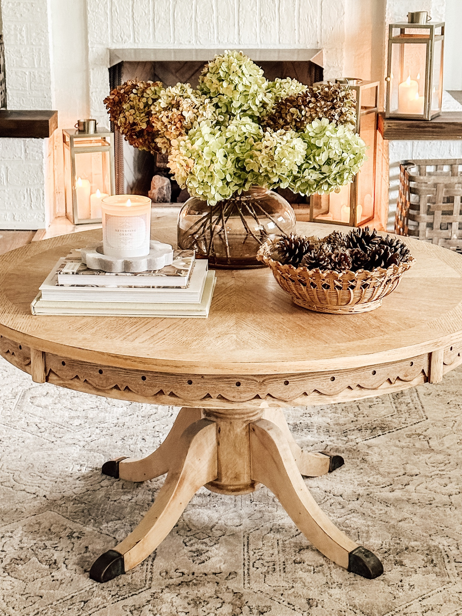 Dried hydrangea are my new favorite Fall stems! Sharing my favorite supplies and decor to help you get this look! 

#LTKSeasonal #LTKHome