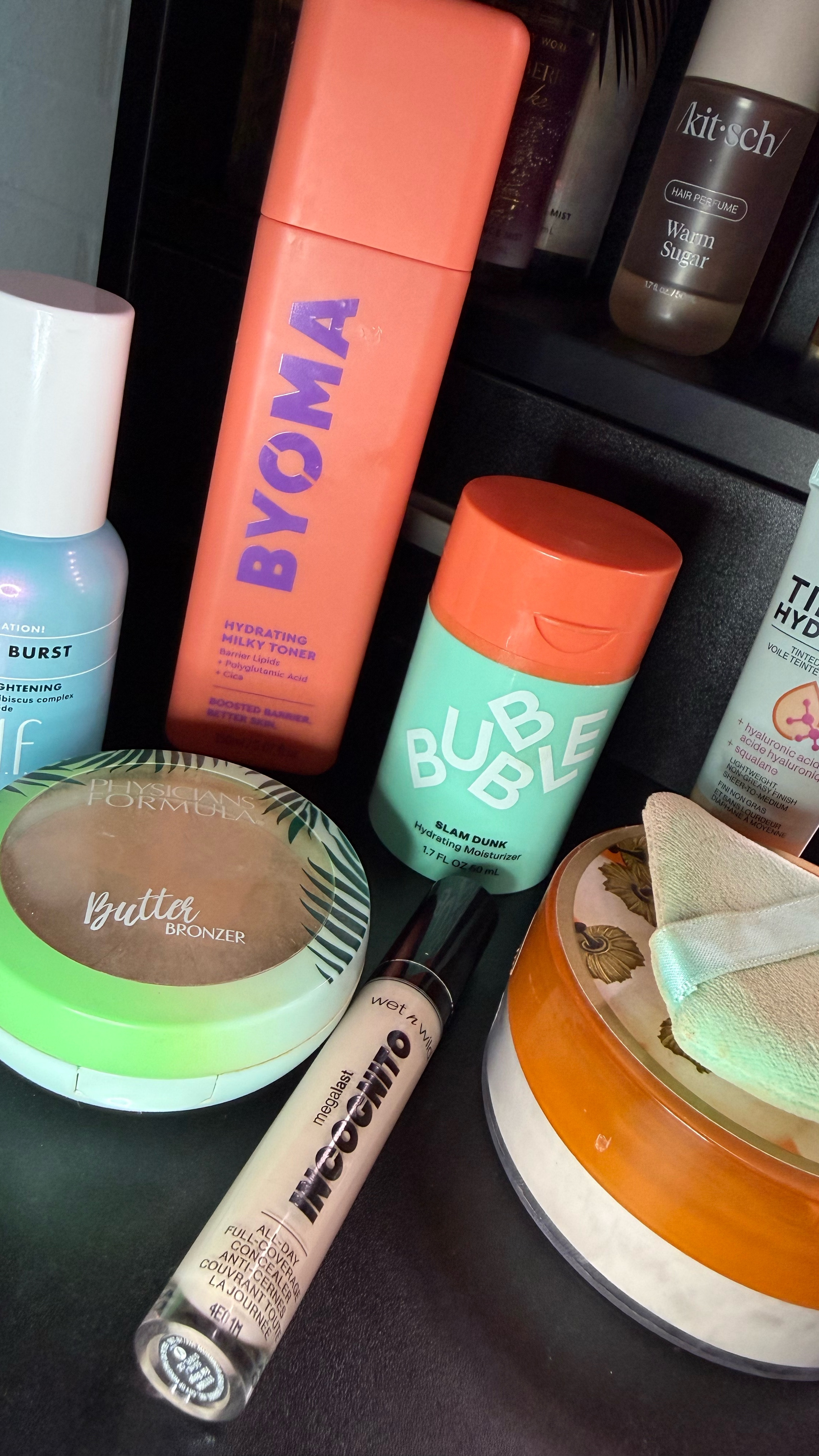 When your skincare and makeup is so The Life of a Showgirl coded! ✨🧡🩵

#LTKFindsUnder100 #LTKBeauty #LTKStyleTip