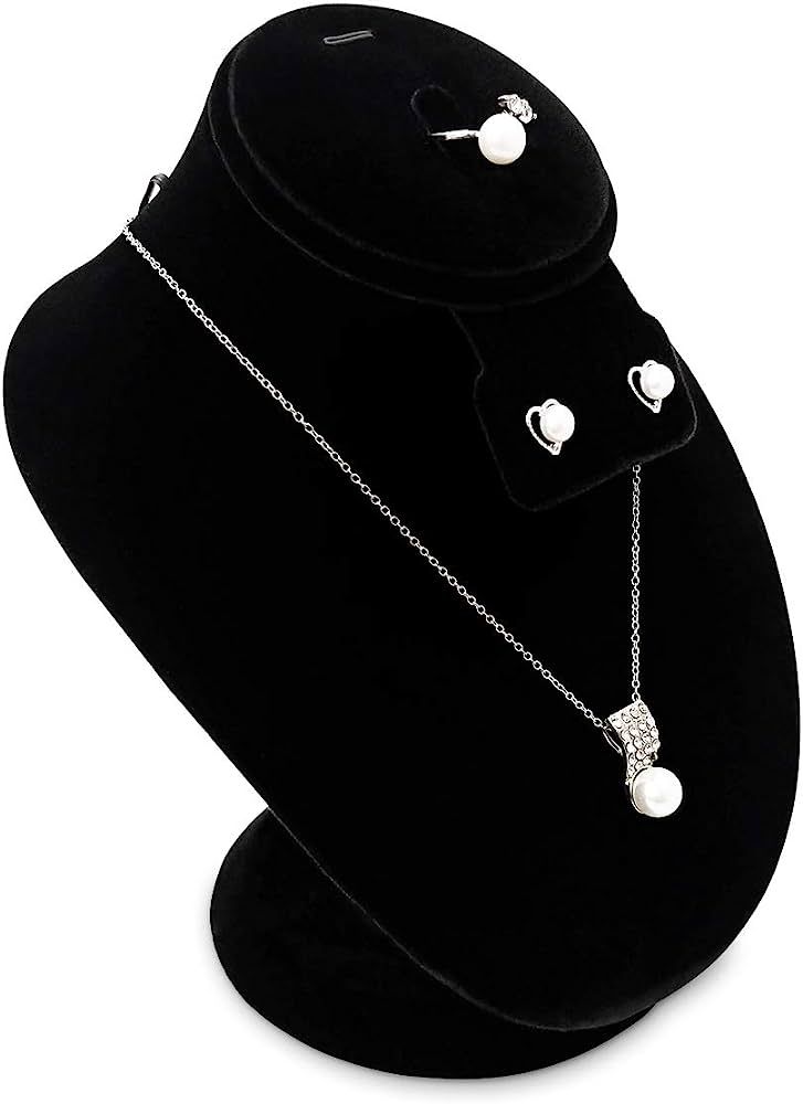 MOOCA Jewelry Display Necklace Chain Jewelry Bust Display Holder Stand, Necklaces Display Necklac... | Amazon (US)