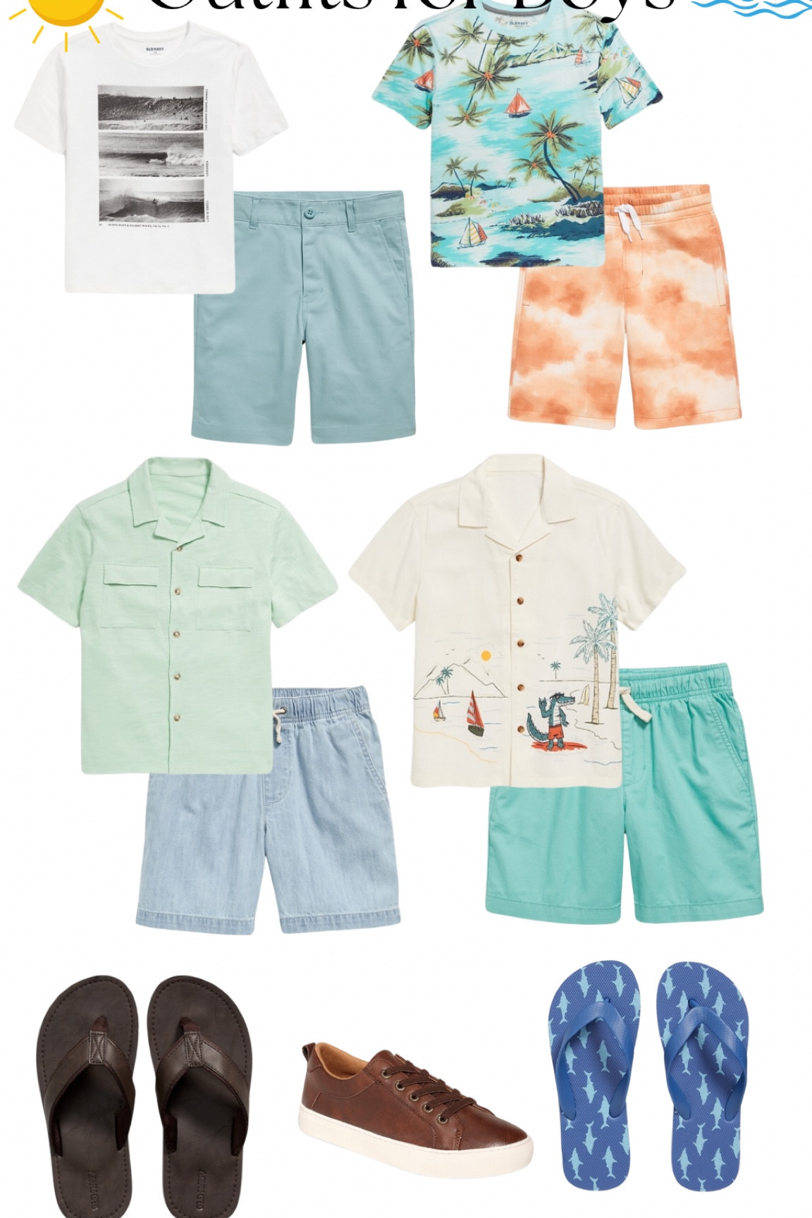 Boys vacation outfits 
#oldnavy #boys #vacationn

#LTKfamily #LTKkids
