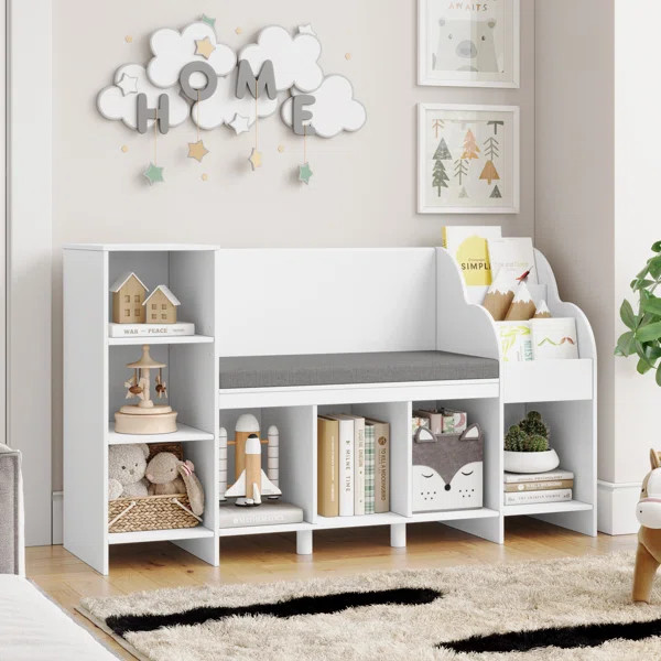 Mocksville 31.5'' H x 54.5'' W Cube Bookcase | Wayfair North America