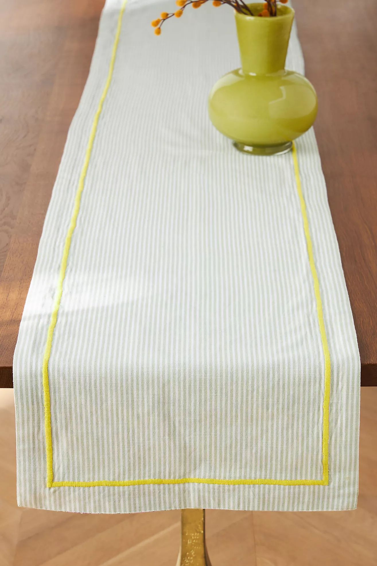 Lyla Double-Sided Table Runner | Anthropologie (US)