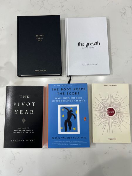 Some books that are helping me process grief and trauma. Some are journals, others are daily readers. All of them are incredibly helpful in their own way. 

#LTKfindsunder50 #LTKover40 #LTKhome