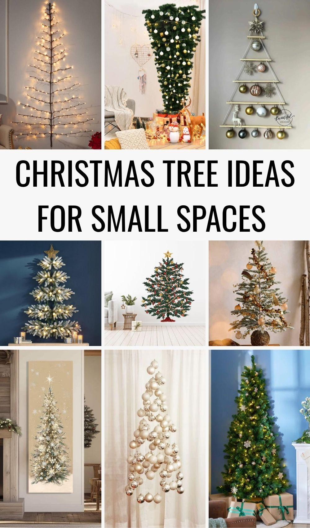Christmas tree ideas for small spaces. Don’t let limited square footage stop you from creating the Christmas setup of your dreams. Whether you have room for a slim tree, a mini tabletop version, or a wall-hugging half tree, there is a festive option that fits your space perfectly.

I pulled together the prettiest small-space Christmas trees—from ultra-slim silhouettes to charming mini evergreens—that add instant holiday magic without crowding your home. Perfect for apartments, studios, or anyone who wants a little Christmas cheer in every corner. 

 #LTKHome