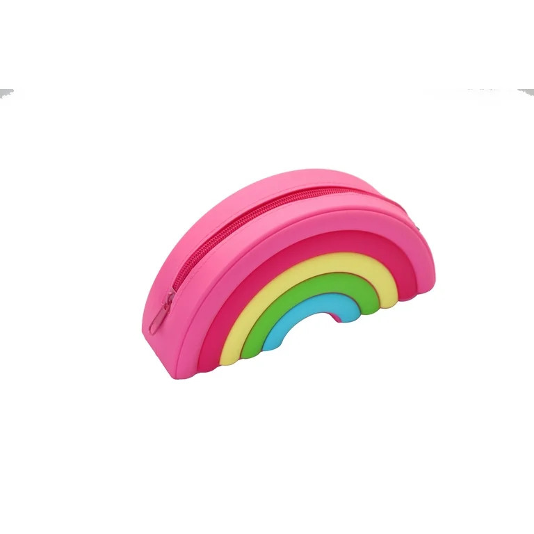 Pen+Gear Zippered Pencil Pouch, Rainbow | Walmart (US)