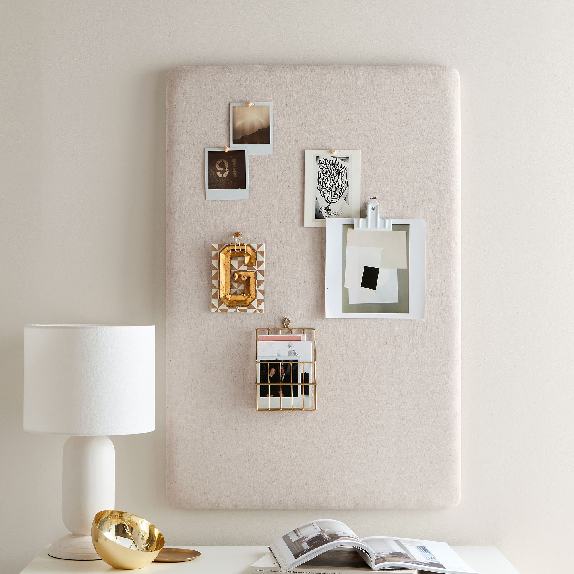 No Nails Frameless Rectangle Pinboard (36"x24") | Pottery Barn Teen