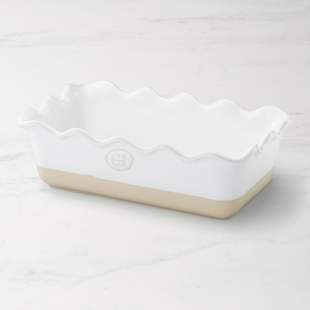 Emile Henry French Ceramic Ruffled Loaf Pan | Williams-Sonoma
