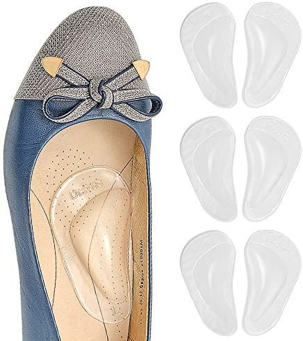 Dr. Foot's Arch Support Shoe Insoles for Flat Feet, Gel Arch Inserts for Plantar Fasciitis, Adhesive | Amazon (US)