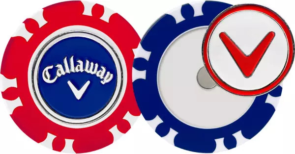 Callaway Dual Mark Poker Chip Ball Markers – 2 Pack | Golf Galaxy