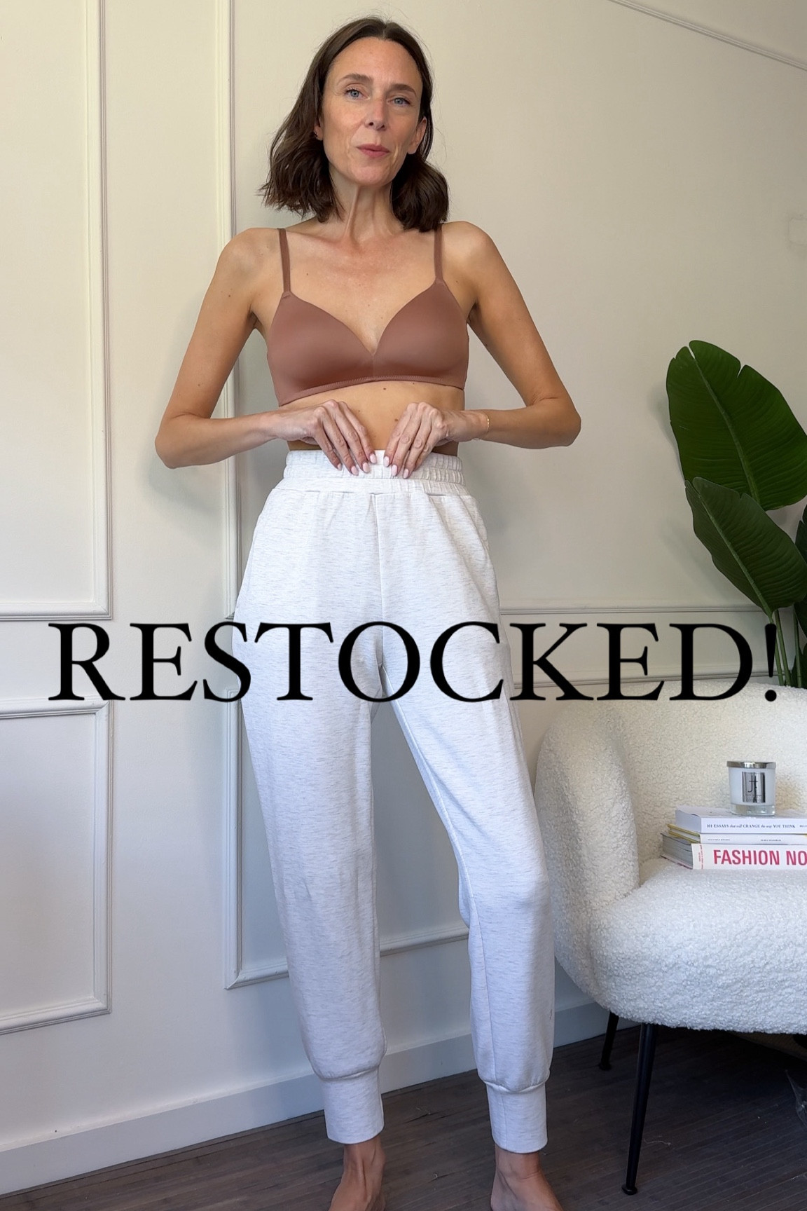 The comfiest and chicest loungewear/athleisure wear you will EVER find. I live in this joggers but they don’t even look like jogging bottoms. They’re the first pair I have ever owned because all others pall in comparison beside them. If you hadn’t guessed from the hyperbole, I’m a big fan of these bottoms 😅

My favourite colour, Ivory Marl is always sold out but it has just been restocked. So now is your chance!

#LTKActive #LTKFindsUnder100 #LTKStyleTip