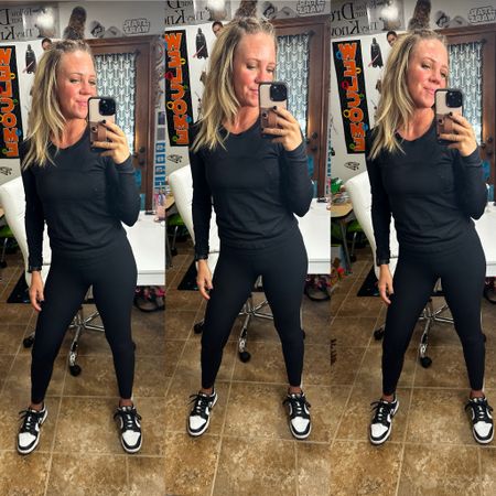 An all @lululemon look paired with my @nike low dunks! Plus… can’t go wrong with all black 🖤 #lululemon #lululemoncreator #ad #lululemonalign #swiftlytech #lowdunks #nike #fitness 

#LTKstyletip #LTKfitness