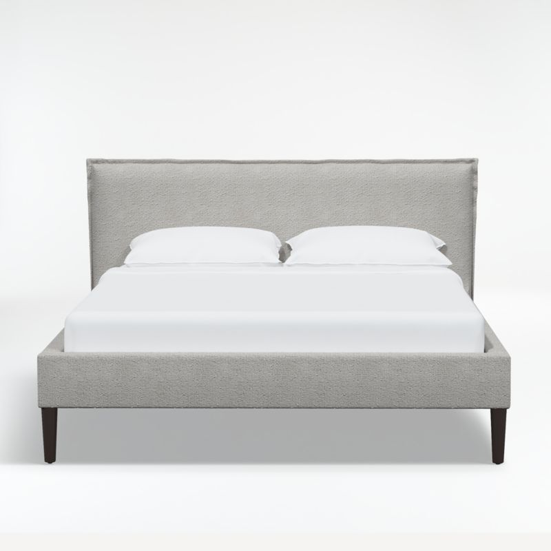 Lane Milano Elephant Low-Profile Bed | Crate and Barrel | Crate & Barrel