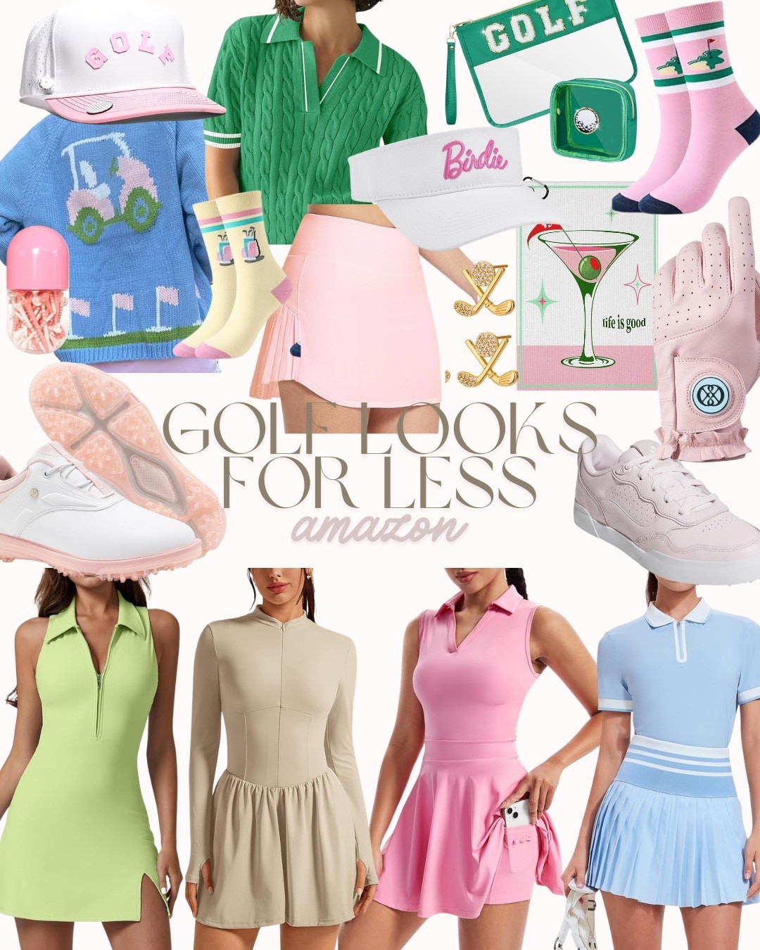 Golf season is upon us. I can’t get over all the great women’s golf clothes and gear Amazon has #masters #golf #workout

#LTKSeasonal #LTKActive