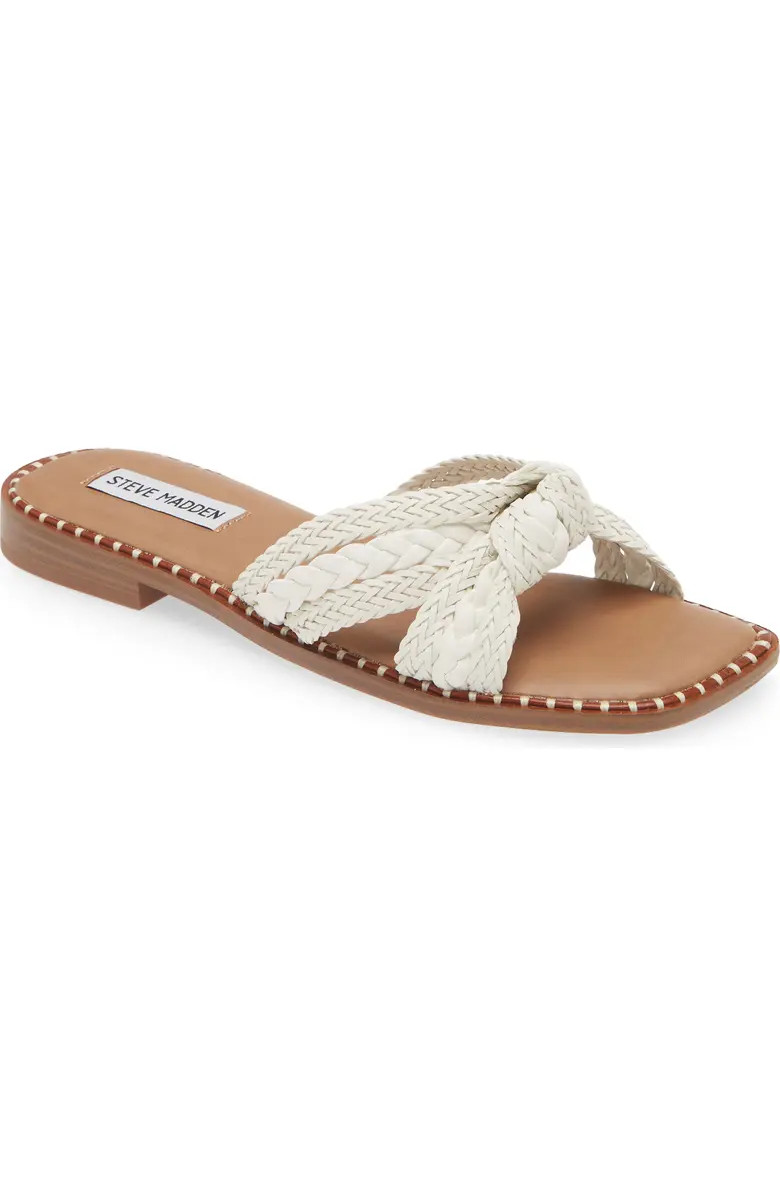 Steve Madden Wilmah Knotted Slide Sandal (Women) | Nordstromrack | Nordstrom Rack