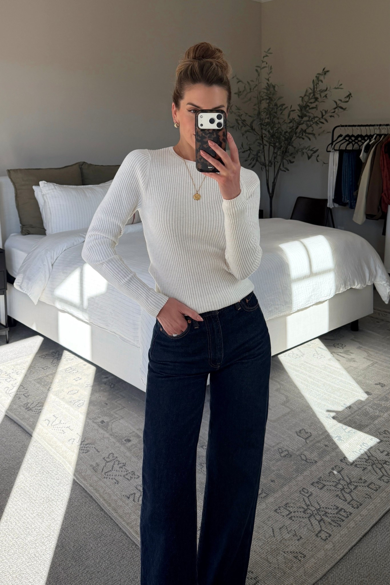 Great staple sweater to layer or wear alone! Currently 50% off! Wearing size small.

#LTKSeasonal #LTKFindsUnder50 #LTKSaleAlert