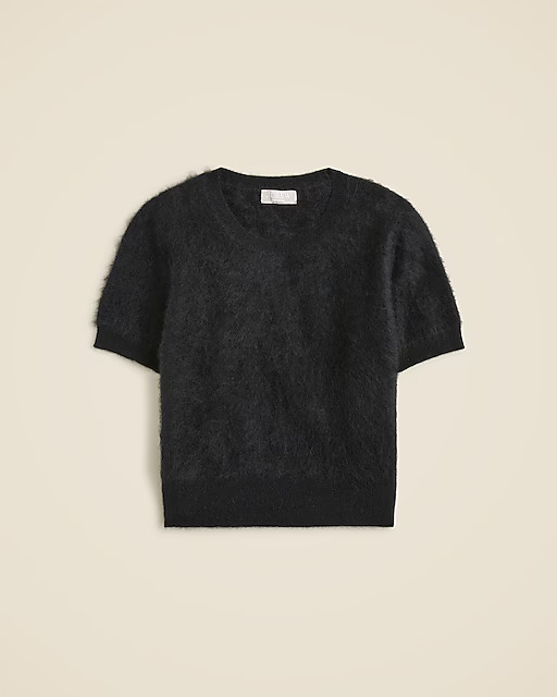 Brushed cashmere T-shirt | J. Crew US