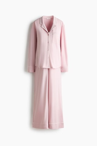 H & M - MAMA Piping-detail Pajamas - Pink | H&M (US + CA)