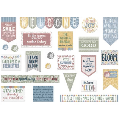 Teacher Created Resources® Classroom Cottage Mini Bulletin Board Set, 23 Pieces | Target