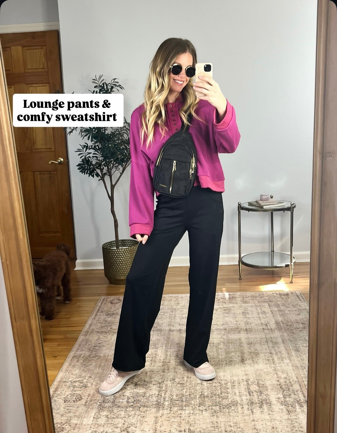 Amazon prime day favorites! Size small in the pants, medium in the sweatshirt  

#LTKStyleTip #LTKFindsUnder50 #LTKSaleAlert