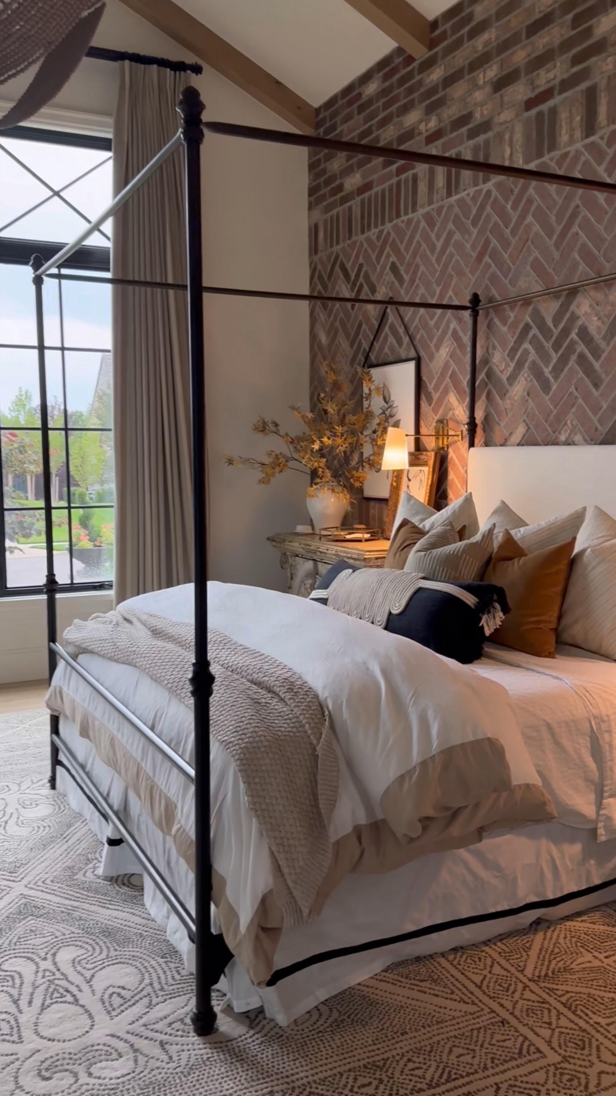 Transition your bedroom to fall with cozy bedding layers, deep rust velvet throw pillows, and faux branches! 

Code: FF23 for 15% off sitewide on Boll & branch bedding! It’s all I use! 

My favorite black and ivory batik style rug got switched from my living room to bedroom too. Loving the change!

#LTKhome #LTKsalealert #LTKSeasonal