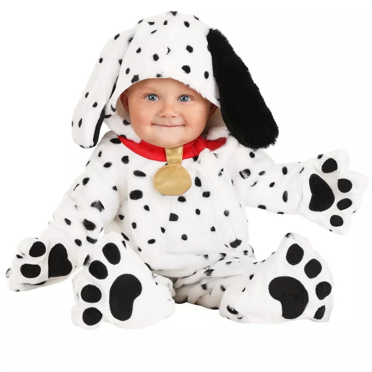 HalloweenCostumes.com Plush Dalmatian Puppy Infant Jumpsuit | Target