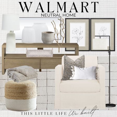 Walmart Home / Neutral Home Decor / Neutral Decorative Accents / Neutral Area Rugs / Neutral Vases / Neutral Seasonal Decor /  Organic Modern Decor / Living Room Furniture / Entryway Furniture / Bedroom Furniture / Accent Chairs / Console Tables / Coffee Table / Framed Art / Throw Pillows / Throw Blankets 

#LTKSeasonal #LTKStyleTip #LTKHome
