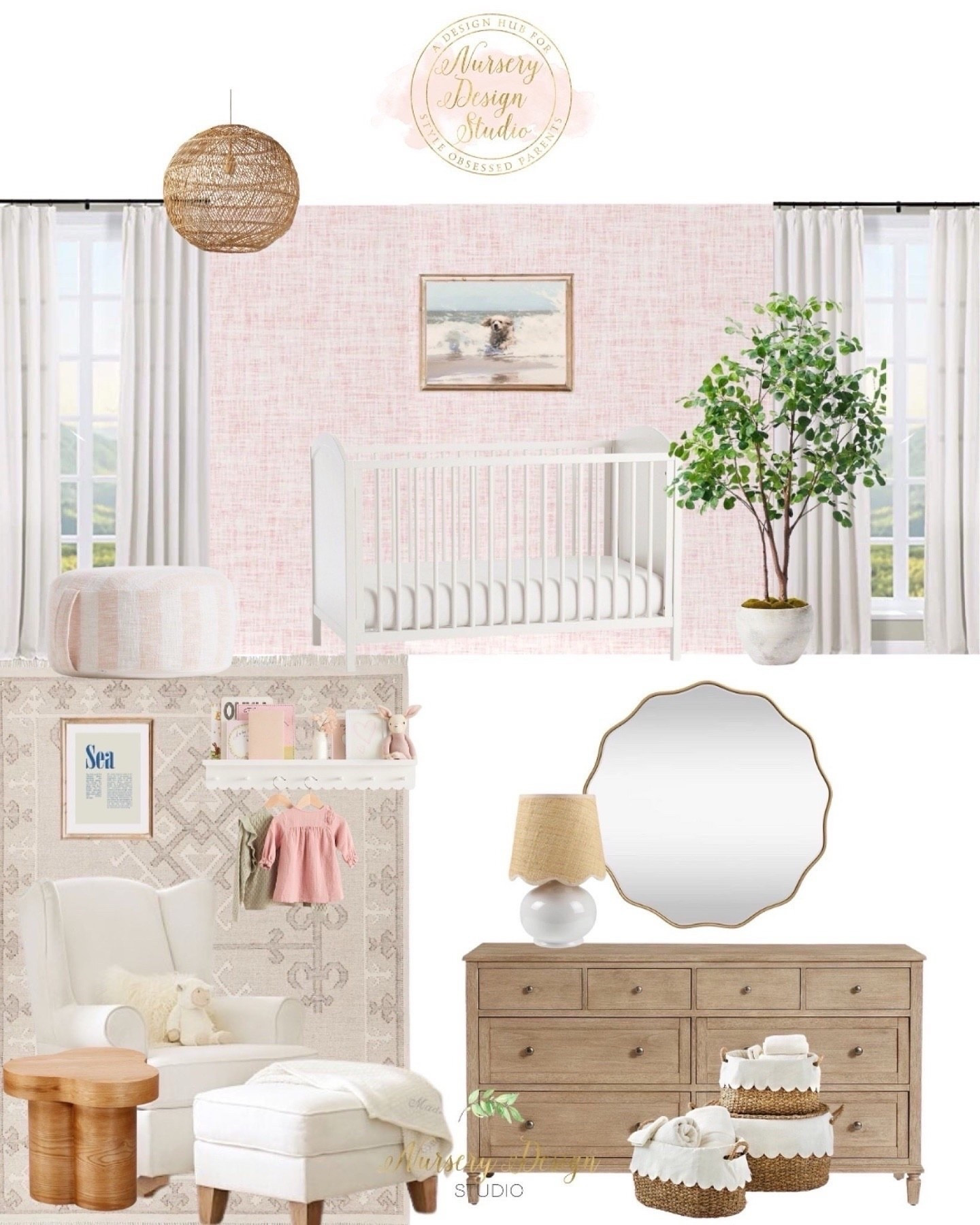 Light. Airy. Soft blush.
Coastal calm in every corner.

#CoastalNursery #SurferGirlVibes #FeminineNursery #BeachHouseStyle #nurseryinspo

#LTKmomlife