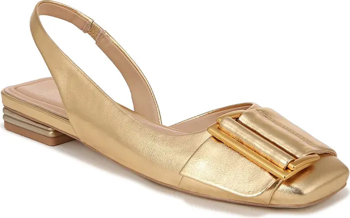 Tracy Slingback Square Toe Flat (Women) | Nordstrom