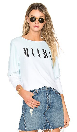 Wildfox Couture Miami Top in Iced Mint | Revolve Clothing