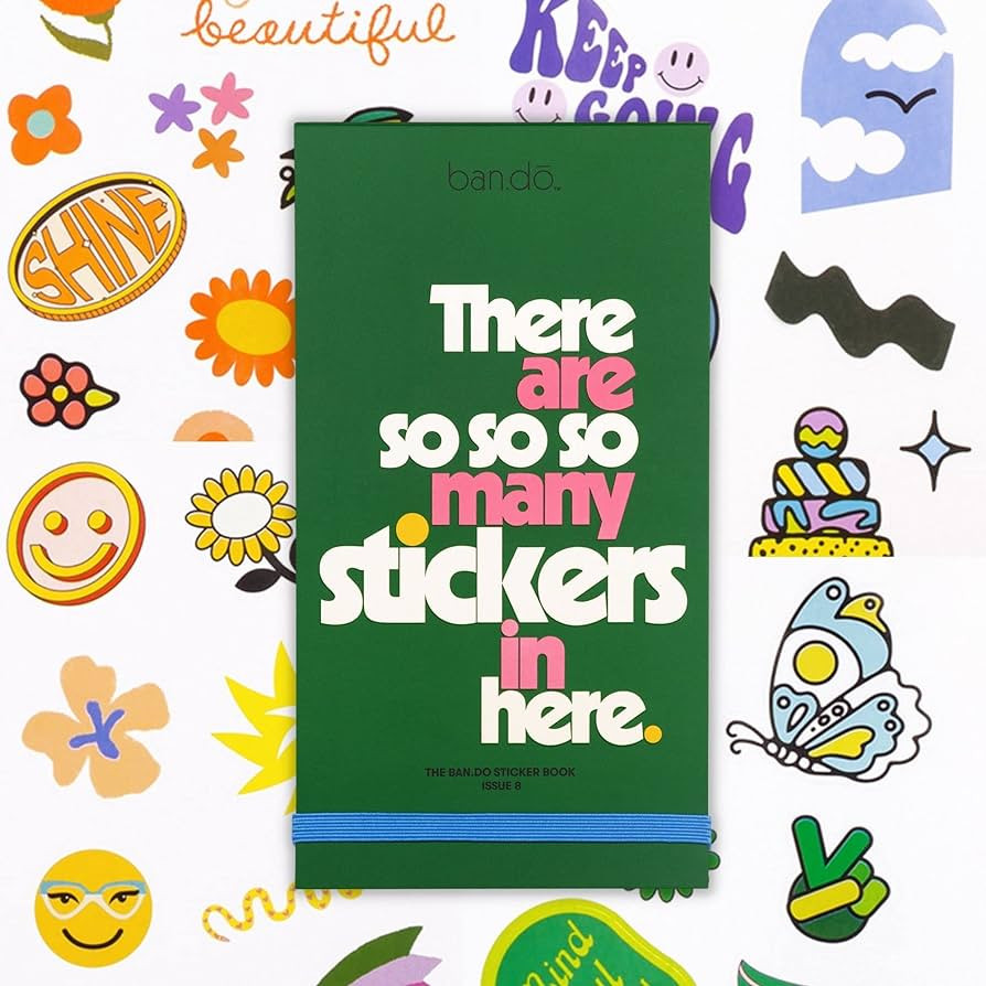 ban.do Sticker Book with Over 700 Assorted Stickers, 35 Sticker Sheets with Fun Stickers, Colorfu... | Amazon (US)