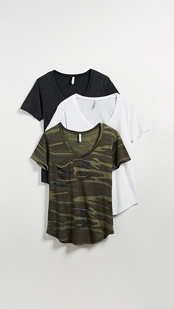 Camo Tee 3 Pack | Shopbop