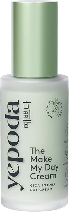 Yepoda The Make My Day Cream, Hydrating & Anti-Aging Day Moisturizer, Nourishing Cica Cream for R... | Amazon (US)