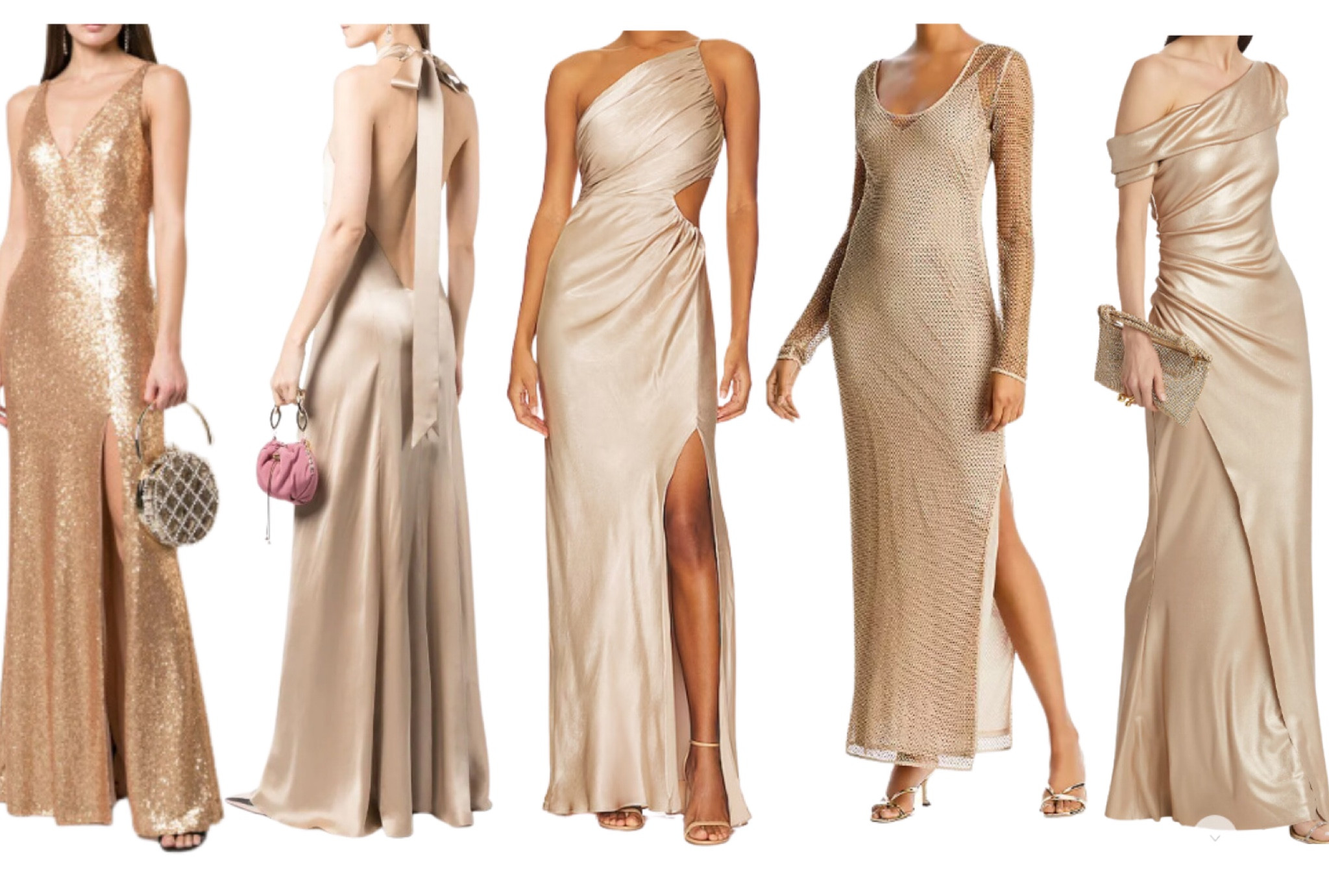 GOLD BRIDESMAID DRESSES #gold #metallics #goldgowns #goldevening #golddresses #goldbridalparty #goldbridesmaids #goldbridesmaiddresses 

#LTKwedding #LTKstyletip #LTKparties