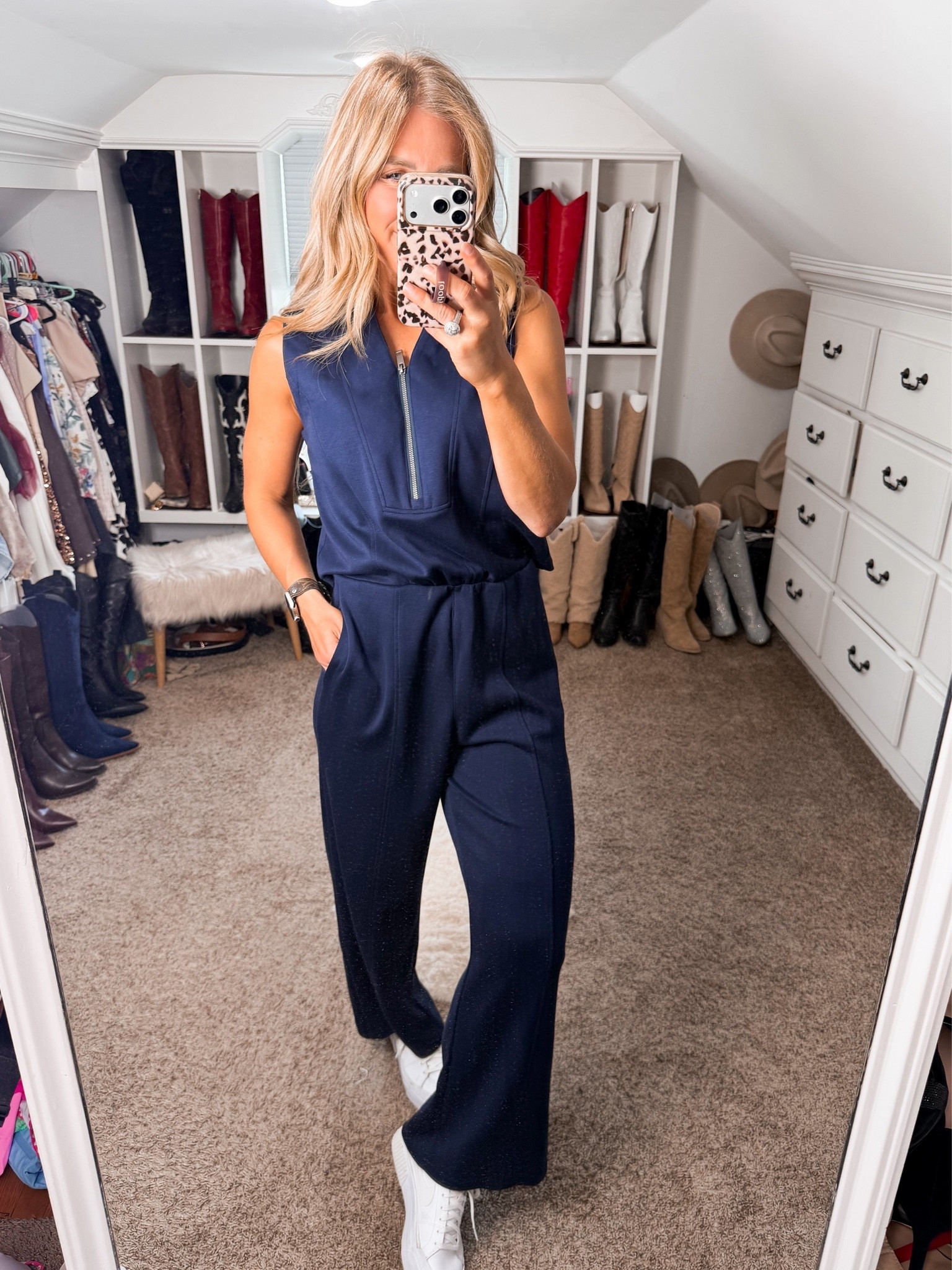 New release on Amazon! This look for less jumpsuit is so soft, has pockets, and an opening in the back for the bathroom! 🙌🏼

Jumpsuit outfit, outfit idea, summer outfit idea, summer outfit inspo