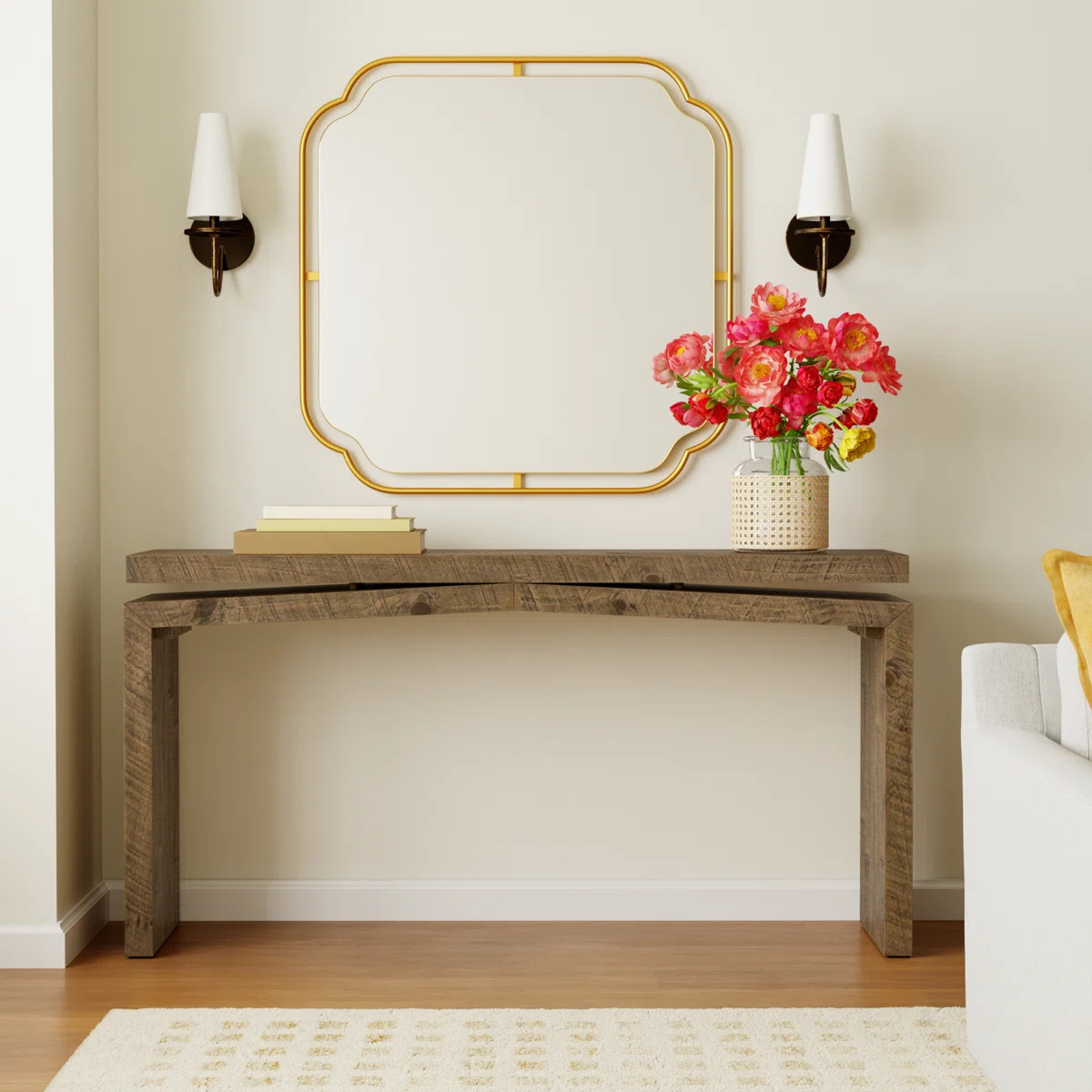 Henn Solid Wood Console Table | Wayfair North America