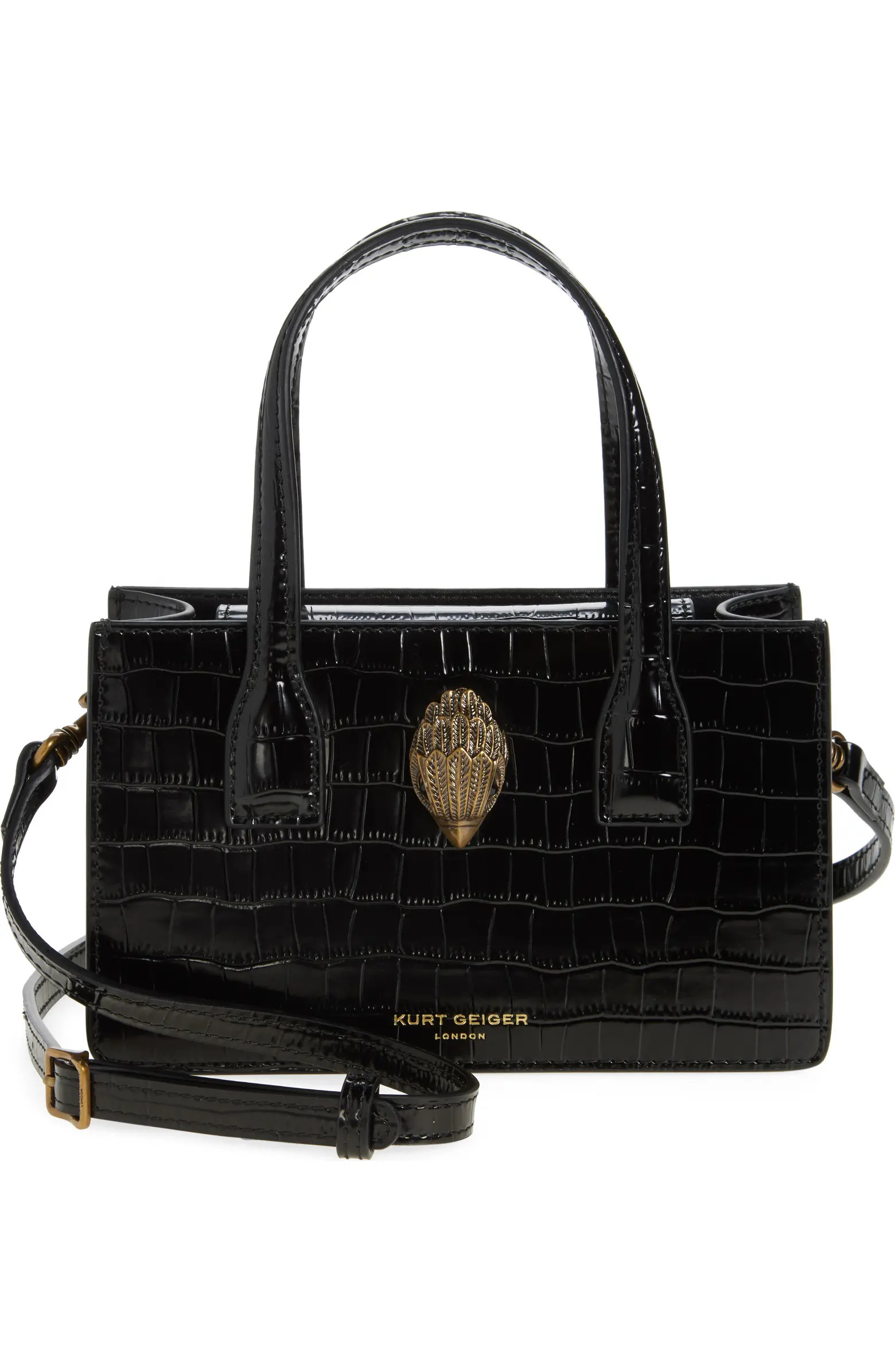 Kurt Geiger London Mini Bond Leather Tote | Nordstrom | Nordstrom