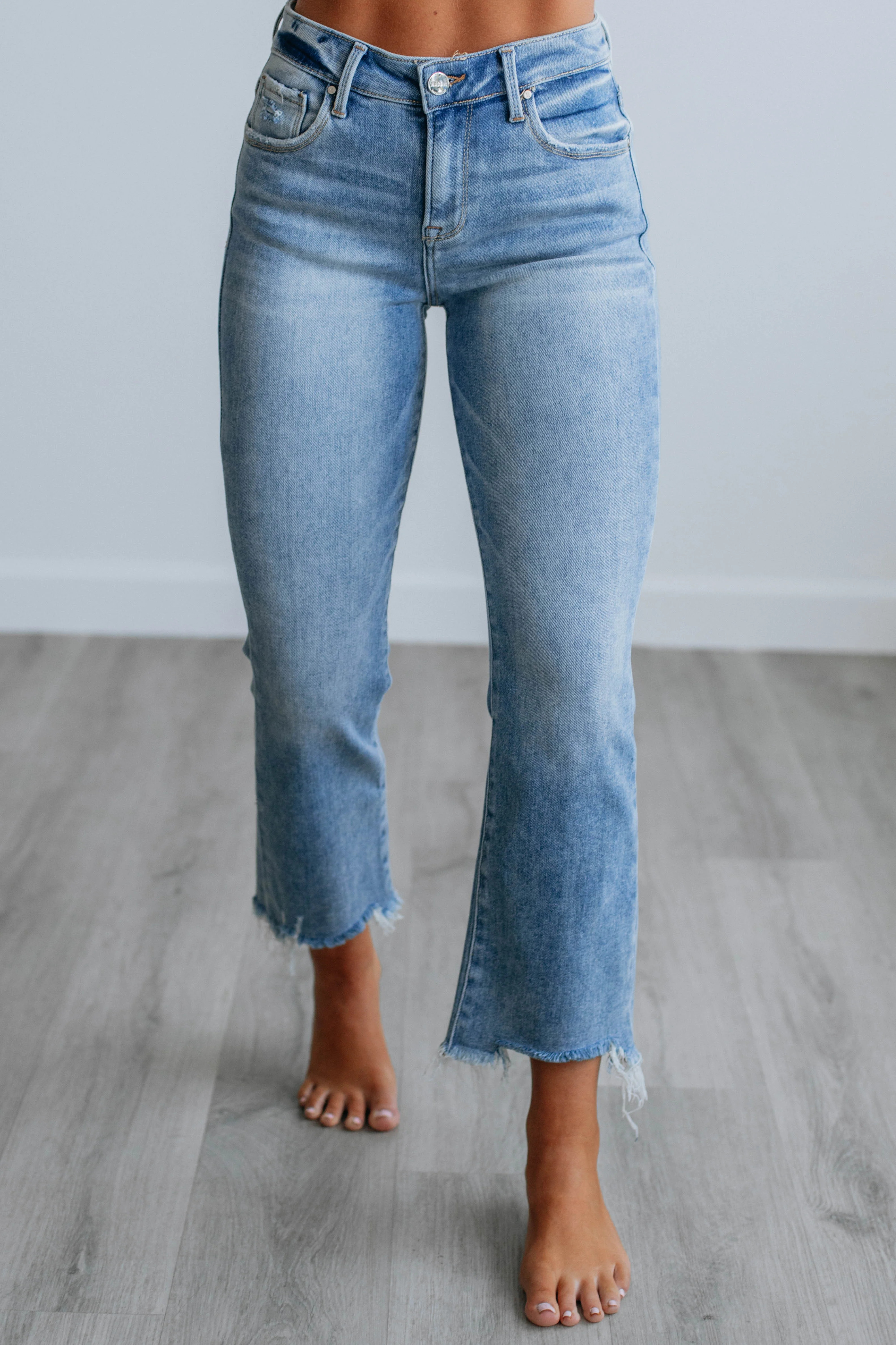 Kennedy Risen Jeans - Medium Wash 3/26 / 27" | Wild Oak Boutique