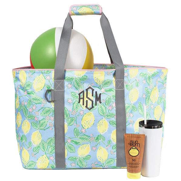 Monogrammed Extra Large Tote Bag | Marleylilly