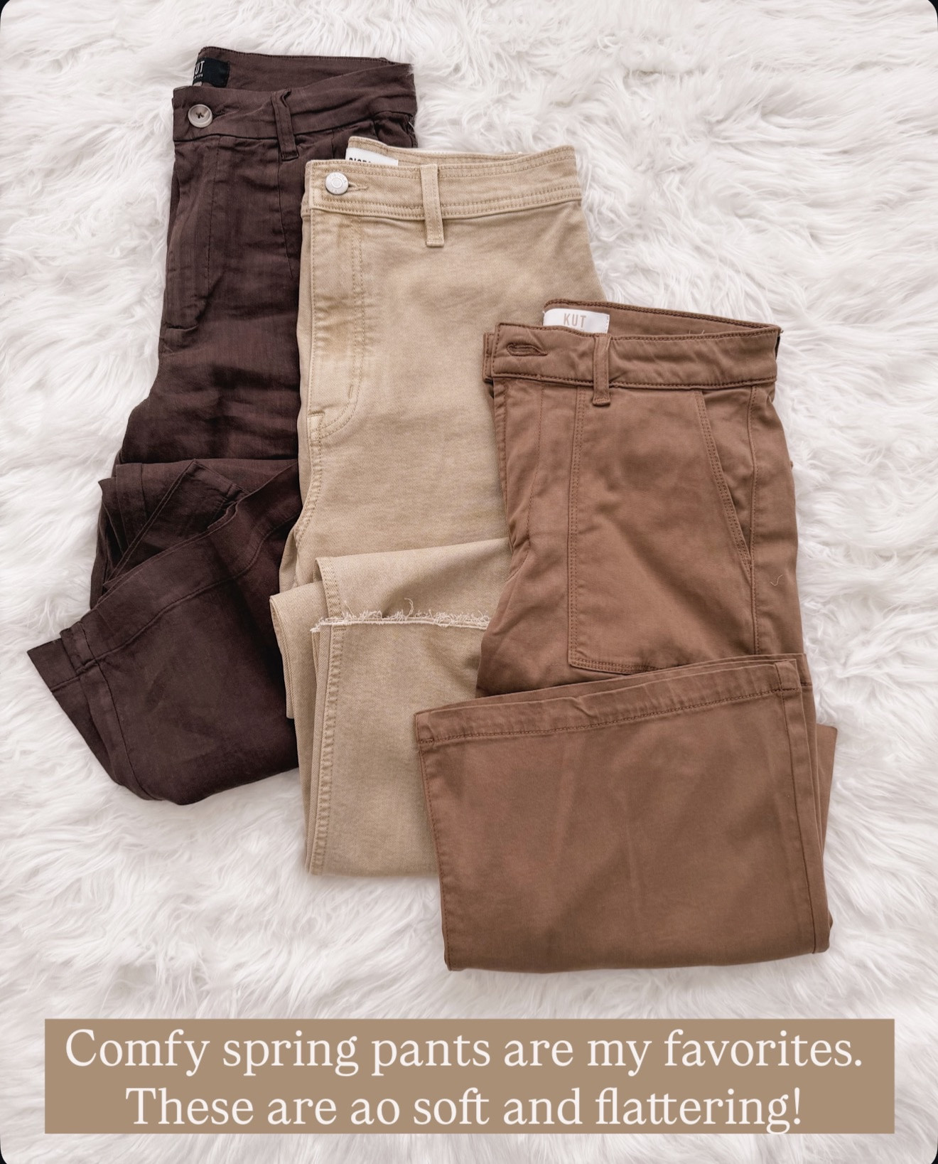 These are the kind of pants you end up reaching for all season. Soft, flattering, and easy to style with simple tops, sweaters, or tees.

spring pants women, comfortable pants women, casual everyday pants women, neutral pants outfit women, flattering casual pants women, spring outfit basics women, easy everyday outfit women, casual chic wardrobe staples 

 

#LTKdayinmylife #LTKOver40 #LTKSeasonal