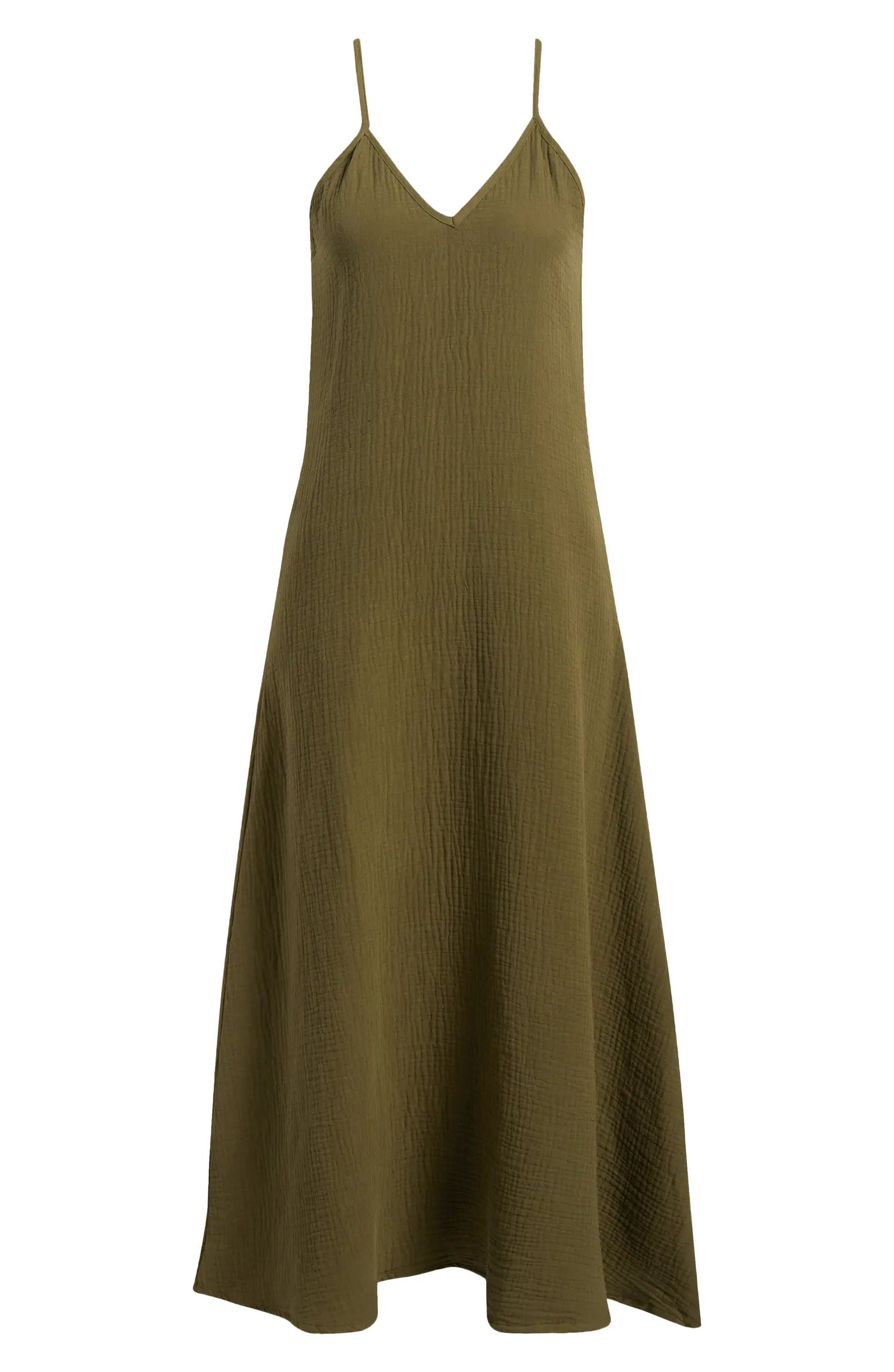 V-Neck Cover-Up Maxi Dress | Nordstrom