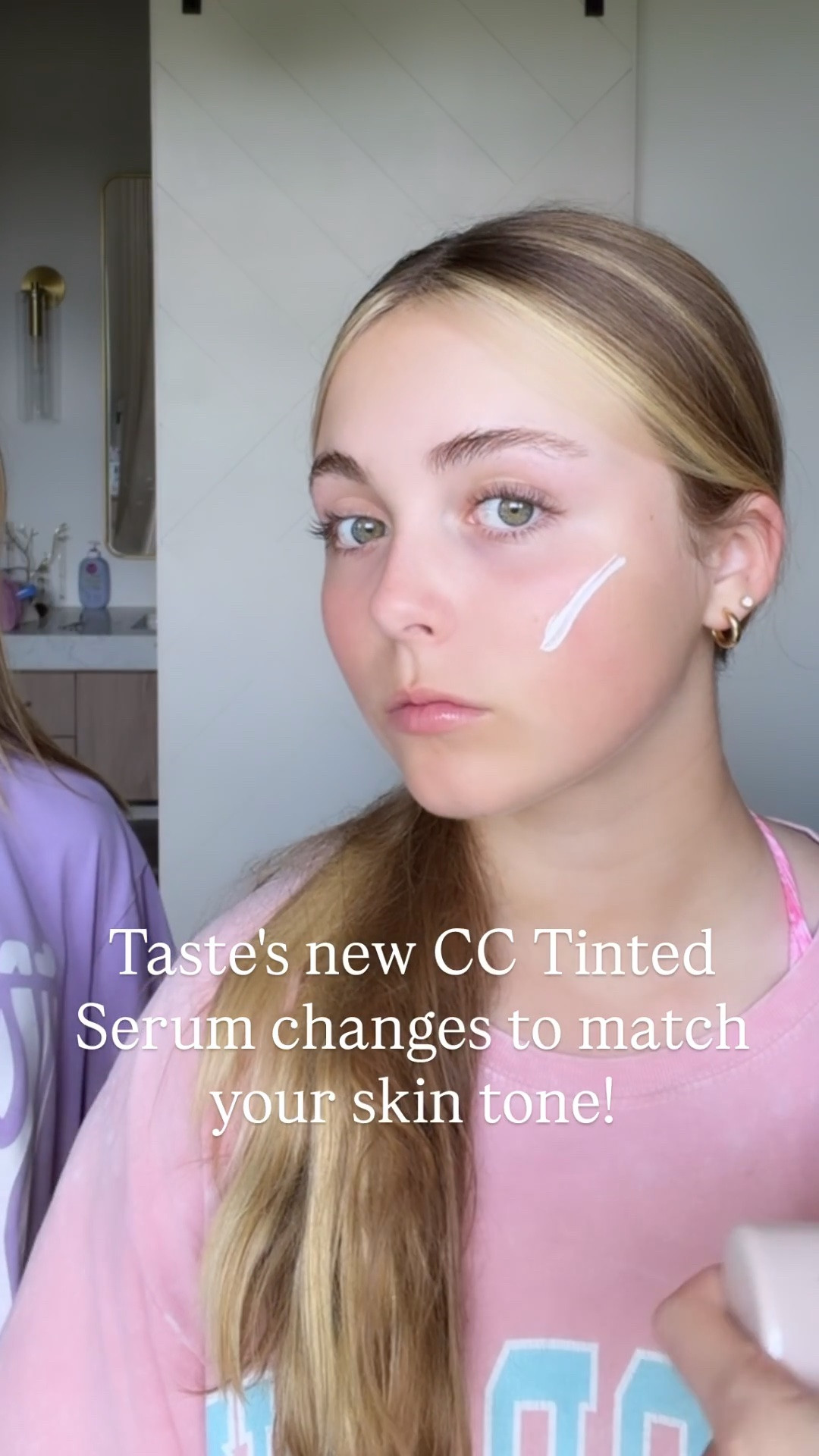 The most amazing no-foundation feeling coverage!  Tarte's new CC Serum is like a light layer of dewy coverage that looks lblends to match your exact skin tone!!  Perfect for teens too!  Not heavy at all. 

@Tarte #ad #tarte #tartepartner @tartecosmetics

#LTKSwim