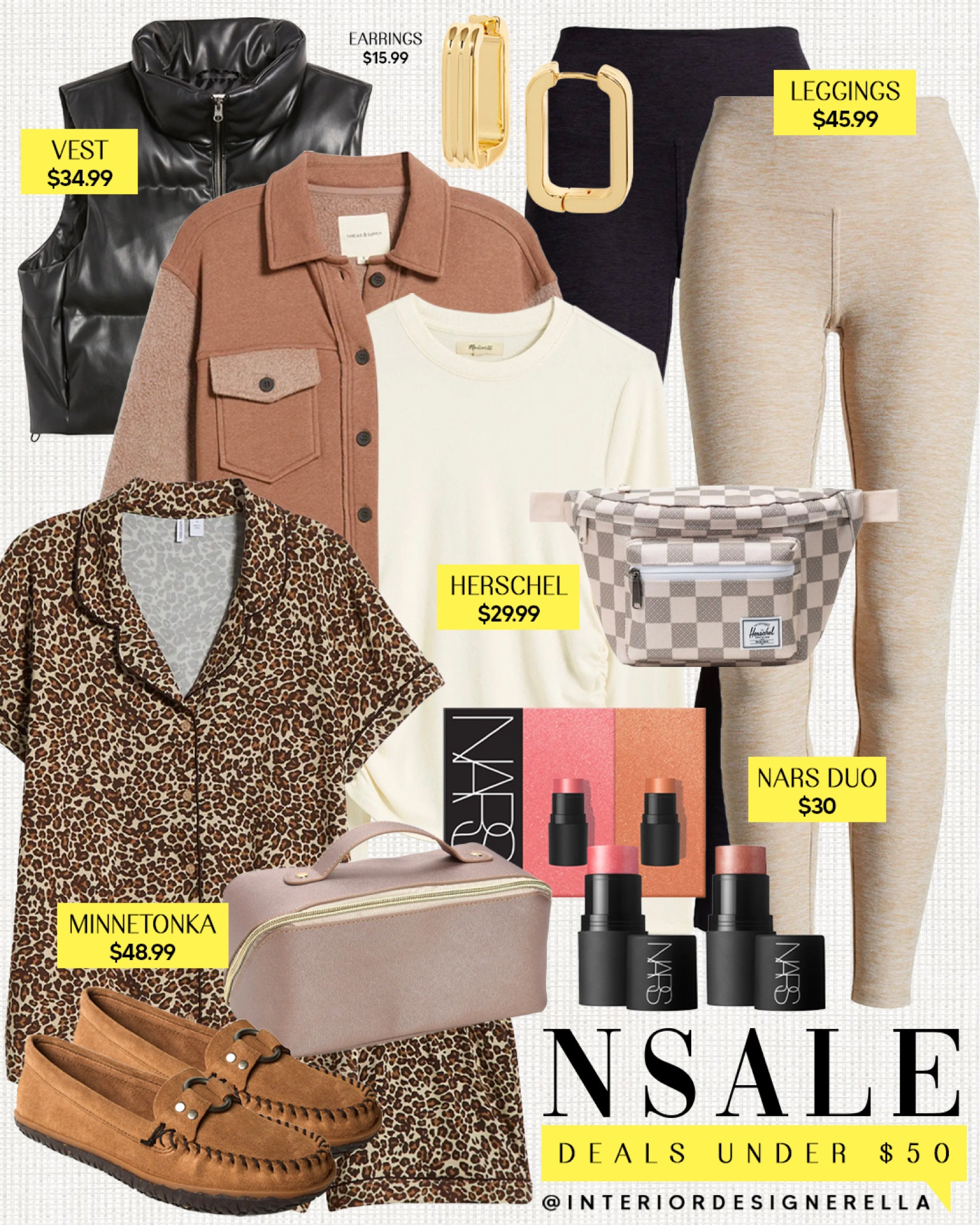 $34.99 faux leather puffer vest + $30 Nars mini stick duo!✨Click on the “Shop NSALE Favorites” collections on my LTK to shop!🤗 Have an amazing day!! Xo!!

#LTKSaleAlert #LTKFindsUnder50 #LTKxNSale