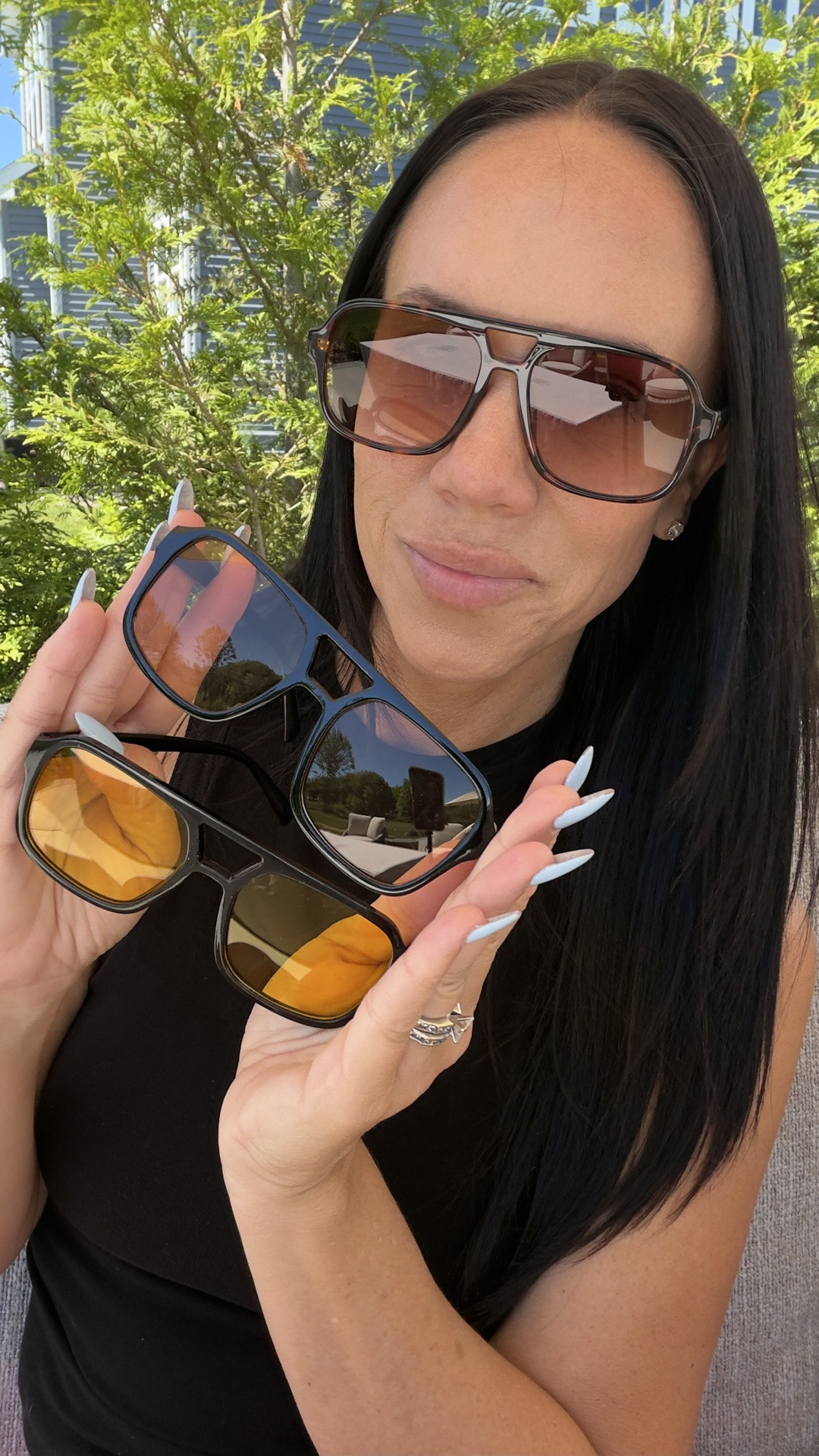 Amazon Haul might be my new favorite find 👏🏼

I grabbed these 3 oversized aviator sunglasses and I’m honestly obsessed. 😍 The prices are super reasonable, and while shipping takes a little longer than regular Amazon, it’s totally worth it for the savings.

I linked all 3 pairs below so you can check them out! 🕶️

#amazonhaul #amazonfashion #amazonfinds #oversizedsunglasses