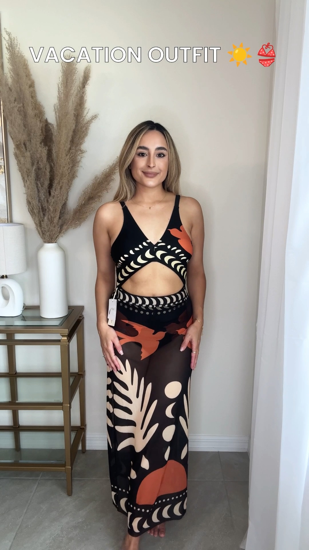 The perfect vacation outfit from COMMENSE!! Love this matching set that functions as a swimsuit as well!! 

#LTKgrwm #LTKootd #LTKTravel