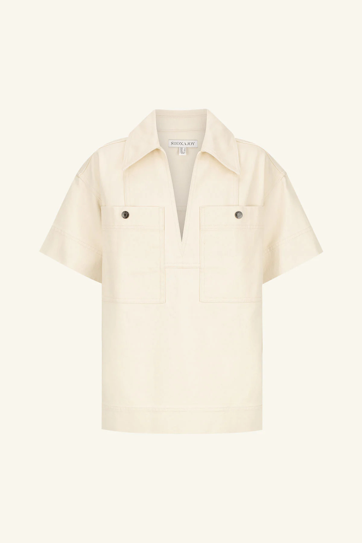 SIERRA PULLOVER TOP | CREAM | TOPS | SHONA JOY | Shona Joy