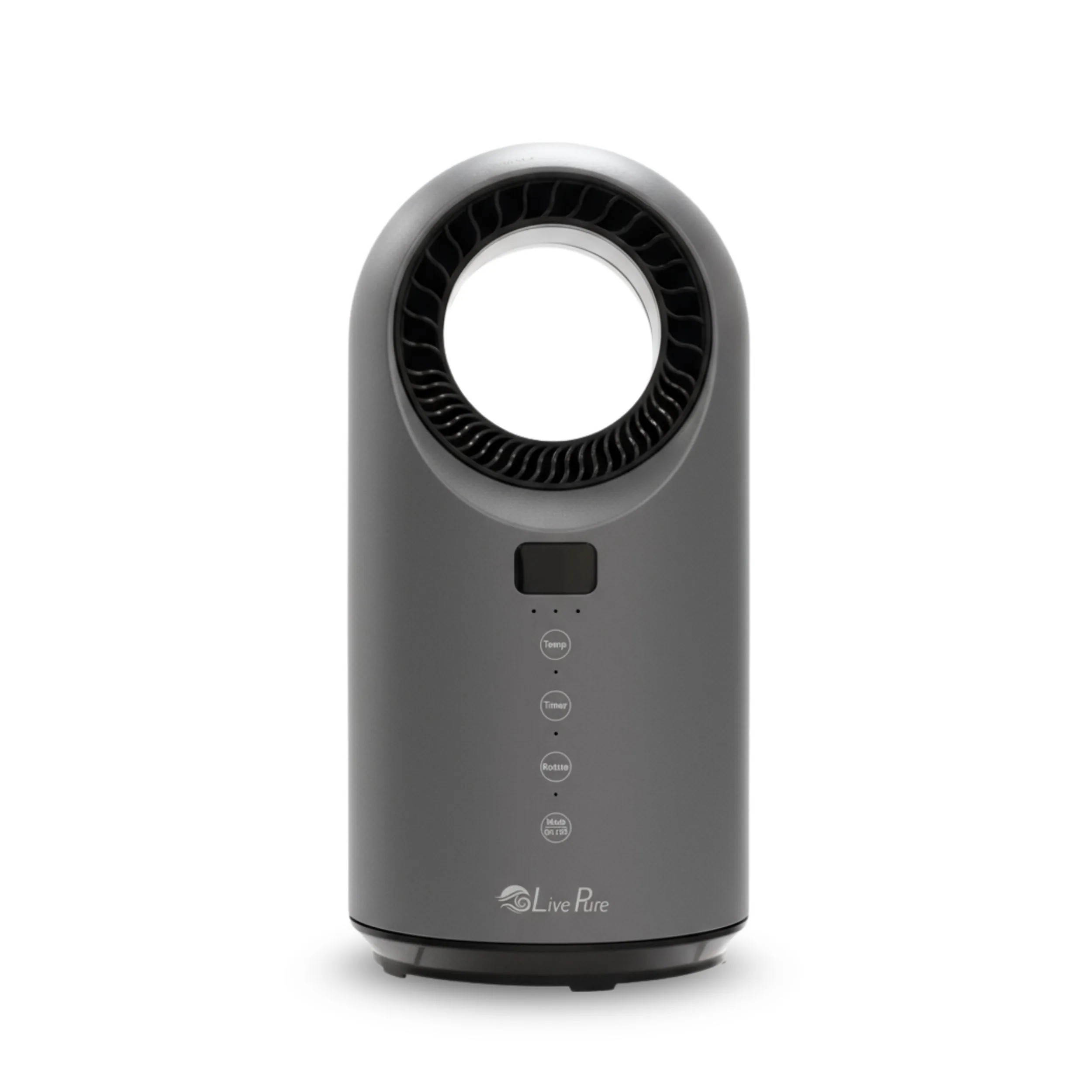 LivePure LP2200 Turbine Vortex Auto-Duster 1500W Ceramic Heater | LP2200HTR-GRA | Lowe's