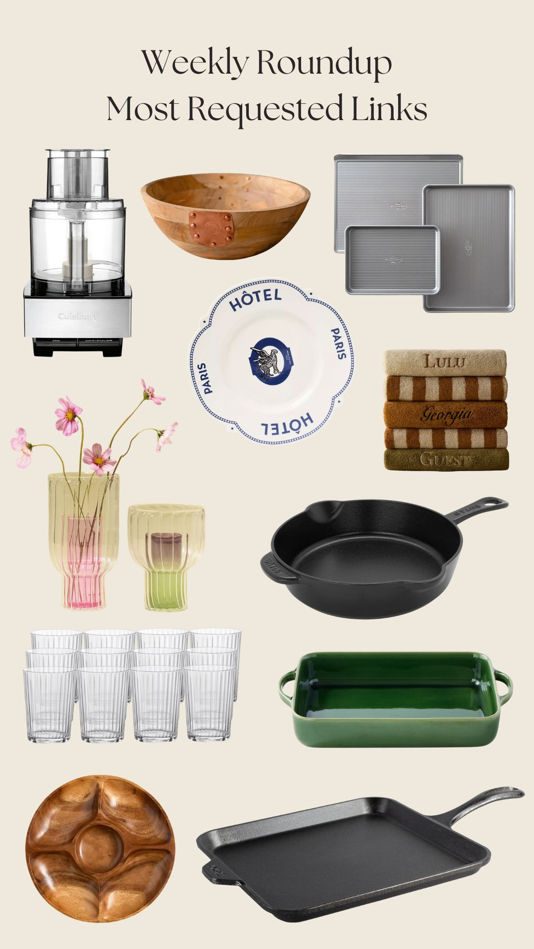 Your most requested links of the week 🤎✨ From kitchen staples to home favorites, these are the pieces you've been asking about nonstop. Which one is your favorite? 

 #LTKHome