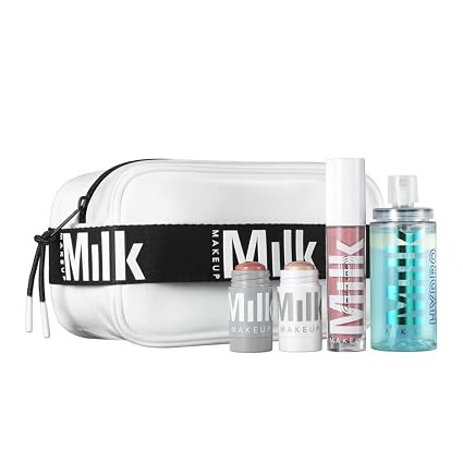 Milk Makeup The Werks Set - Rosy Glow Makeup Set - Travel-Friendly - Vegan, Cruelty Free | Amazon (US)